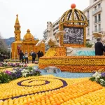 Đắm chìm trong sắc vàng rực rỡ tại Lễ hội chanh ở Pháp