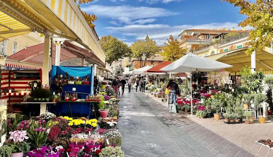 Chợ hoa Cours Saleya - Thiên đường màu sắc và hương thơm trong lòng Nice