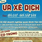 Chợ tết hội doanh nghiệp quận Bình Tân 2024