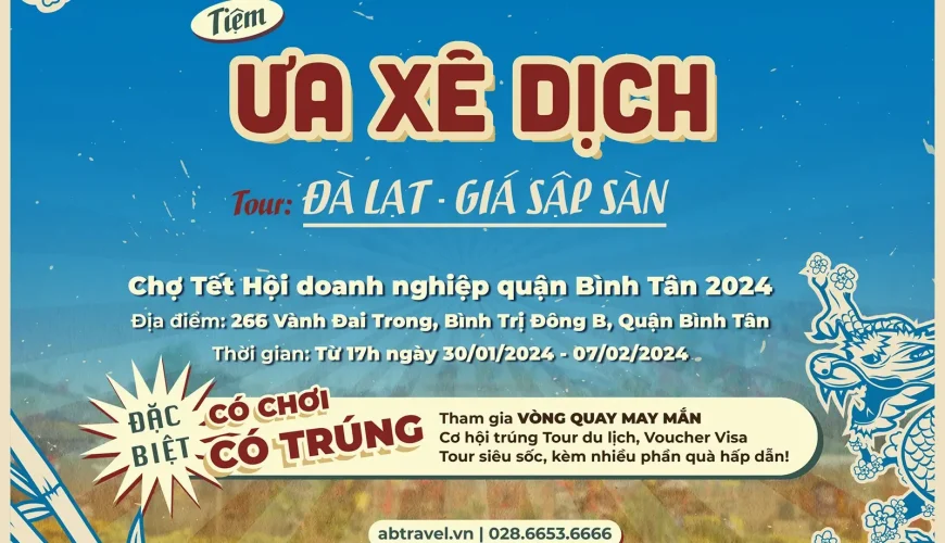Chợ tết hội doanh nghiệp quận Bình Tân 2024