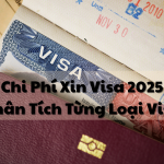chi phi xin visa