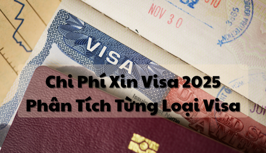 chi phi xin visa