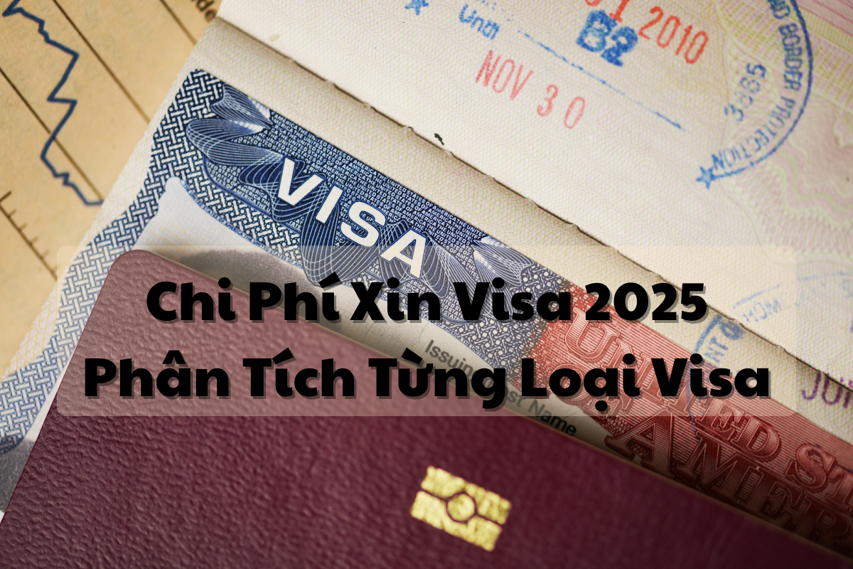 chi phi xin visa